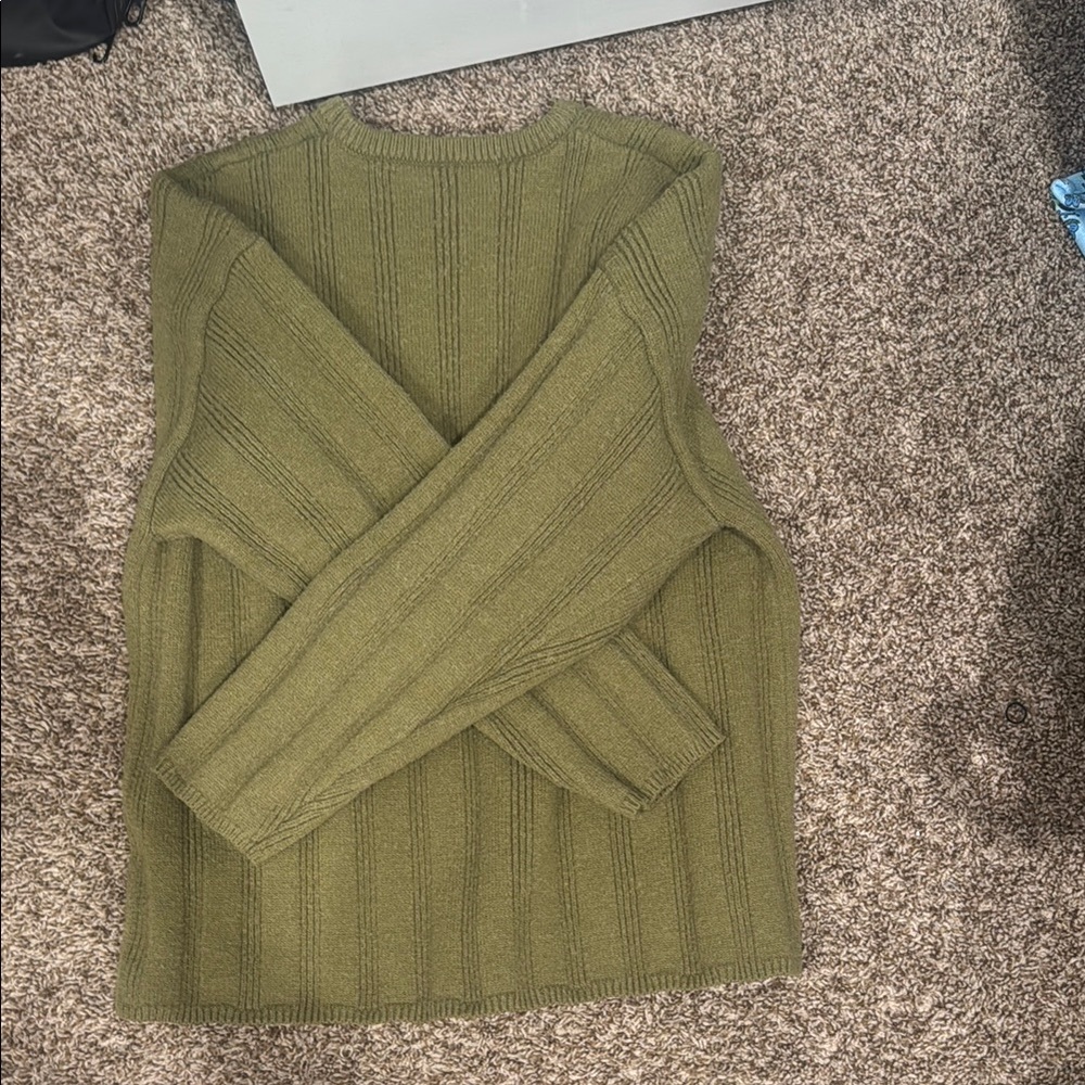 Olive Green Women's Sweater